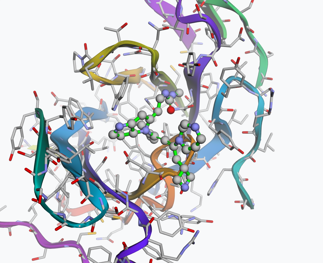 3D分子结构可视化